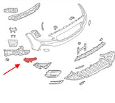Front Bumper Bracket Left 31383904 Right 31383905 Compatible With VOLVO S90 Tag No.2808